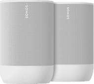 Sonos Move 2 Blanc Lot de 2 Enceinte Wi-Fi portable