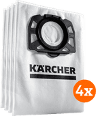 Karcher Stofzuigerzak voor WD 4/5/6 (4x) Stofzuigerzak voor bouwstofzuigers