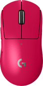 Logitech G PRO X Superlight 2 Lightspeed Souris Gamer Sans Fil Magenta Souris compacte