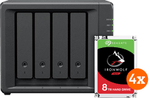Synology DS423+ + Seagate IronWolf 32 To (4 x 8 To) NAS