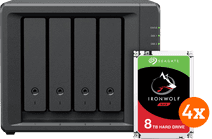 Synology DS423+ + Seagate Ironwolf 32TB (4x8TB) NAS bundel