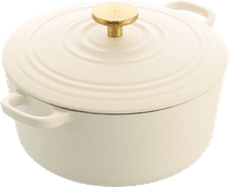 BK Bourgogne Braadpan 24 cm Cream White BK stoofpan
