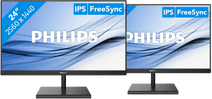 Philips 245E1S Duo Pack Medium-sized Quad HD monitor (23 - 25 inches)
