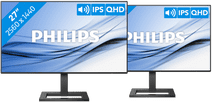 2x Philips 275E2FAE/00 Bundle d'écrans PC 27 pouces