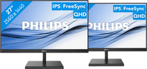 2x Philips 275E1S/00 Monitor bundel