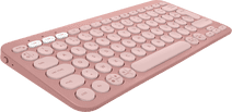 Logitech Pebble Keyboard 2 - K380s Rose AZERTY 