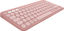 Logitech Pebble Keyboard 2 - K380s Rose AZERTY Clavier AZERTY 