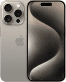 Apple iPhone 15 Pro 1TB Natural Titanium Apple iPhone met de beste camera