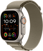 Apple Watch Ultra 2 4G 49 mm Boucle Alpine Vert S Montre connectée de très grande taille