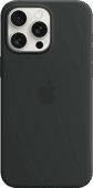 Apple iPhone 15 Pro Max Back Cover with MagSafe Black Back cover
