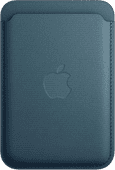 Apple FineWoven Kaarthouder voor iPhone met MagSafe Oceaanblauw Tweedekans Apple product