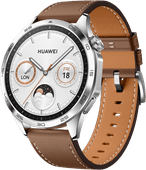 Huawei Watch GT 4 Silver/Brown 46mm Hybrid watch