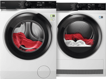 AEG LR86CB86 PowerCare + AEG TR86CBC86 AbsoluteCare Energy-efficient washing machine and dryer set