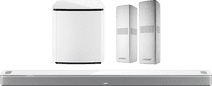 Bose Smart Ultra Barre de Son + Bass Module 700 + Enceintes Surround 700 Blanc Barre de son Bose