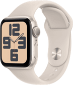 Apple Watch SE (2022) 40mm Starlight Aluminum Sport Band S/M Men's smartwatch