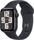 Apple Watch SE (2022) 40mm Midnight Aluminium Sportband M/L Laatste kans