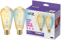 WiZ Edison Filament lamp 2-pack - Warm tot Koelwit Licht - E27 Smart lamp