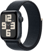 Apple Watch SE (2022) 40mm Midnight Aluminium Sport Loop Sportcadeau