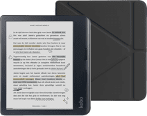 Kobo Libra Colour Zwart + BlueBuilt Book Case Zwart Cadeau voor onderweg