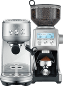 Sage the Bambino Acier Inoxydable + Broyeur de Grains Machines expresso Sage