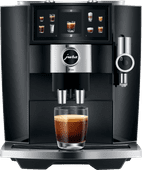 JURA J8 Twin Diamond Black (EA) Fully automatic coffee machine with automatic milk frother