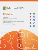 Microsoft Office 365 Personal NL Abonnement 1 jaar Microsoft Office voor 1 gebruiker