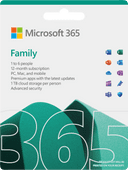 Microsoft Office 365 Famille EN Abonnement 1 an Software Microsoft Office