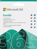 Microsoft Office 365 Family FR Abonnement 1 jaar Microsoft Office Software voor meerdere gebruikers