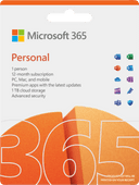 Microsoft Office 365 Personnel EN Abonnement 1 an Microsoft Office pour un usage privé