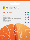 Microsoft Office 365 Personnel FR Abonnement 1 an Microsoft Office pour un usage privé