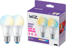 WiZ Smart Lamp 2-pack - Warm tot Koelwit Licht - E27 Mat Smart lamp