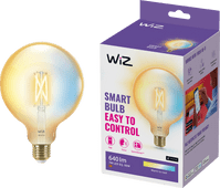 WiZ Smart Filament lamp Globe XL - Warm tot Koelwit Licht - E27 Smart lamp