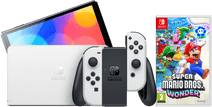 Nintendo Switch OLED White + Super Mario Bros. Wonder Nintendo Switch OLED