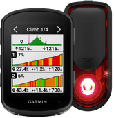 Garmin Edge 540 + Garmin Varia RearVue 820 Radar Achterlicht Fiets GPS