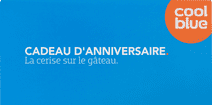 Gift Card Birthday 10 euros (French version) Gift card for birthday