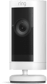 Ring Stick Up Cam Pro Plug-In - White Ring IP camera for indoors