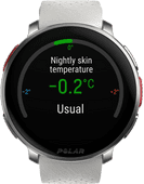 Polar Vantage V3 Argent/Blanc Montre connectée Polar