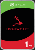 Seagate IronWolf 1TB Interne opslag met SATA aansluiting voor desktop