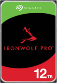 Seagate IronWolf Pro 12TB Interne opslag met SATA aansluiting voor desktop