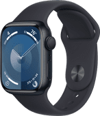 Apple Watch Series 9 41mm Midnight Aluminium Sportband S/M Onweerstaanbiedingen 2024 smartwatch deal