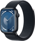 Apple Watch Series 9 45 mm Minuit Aluminium Boucle Sport Offres irrésistibles 2024 : montres connectées