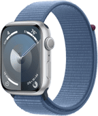 Apple Watch Series 9 45 mm Argent Aluminium Boucle Sport Offres irrésistibles 2024 : montres connectées