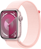 Apple Watch Series 9 45mm Roze Aluminium Sport Loop Laatste kans