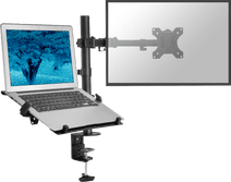 ACT AC8305 Monitor Arm 1 Screen with Laptop Arm 