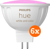 Philips Hue spot White and Color MR16 6-pack Philips Hue White & Color