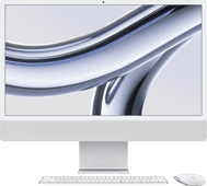 Apple iMac 24 inches (2023) M3 (8-core CPU/10-core) GPU 16GB/512GB Silver AZERTY Apple iMac 24 inches M3 (2023)