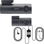 Nordväl  DC102-4K Dashcam 64 Go + PMPC02 Set de Câbles en Mode Parking Dashcam Nordval