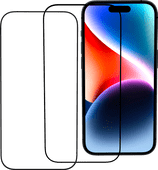 BlueBuilt iPhone 15 Plus Protège-écran Verre Lot de 2 