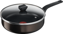 Tefal Easy Cook & Clean Poêle Paysanne avec Couvercle 26 cm Poêles Tefal avec revêtement antiadhésif standard