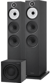Bowers & Wilkins 603 S3 (per paar) + ASW610 Zwart Hifi speaker